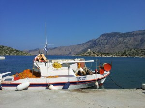 Peschereccio a Panormitis