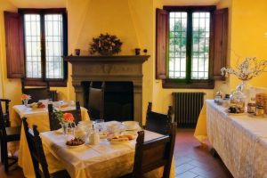 sala colazione a Villa Murray