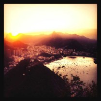 Tramonto a Rio de Janeiro