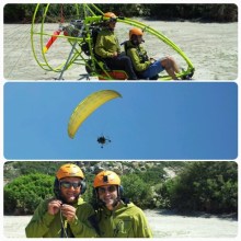 Paramotore a Tsampika Beach