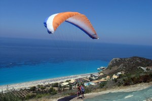 Parapendio a Tsampika Beach