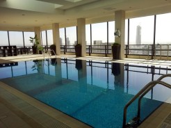 Hotel Regency. Piscina coperta, vista Amman