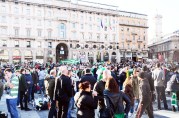Tifosi ospiti al Duomo